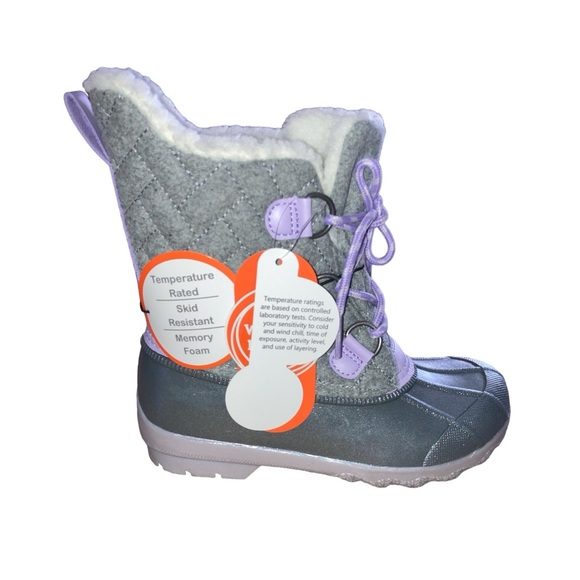 Wonder Nation Lace Up Winter Boots - Picture 7 of 11